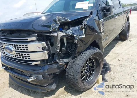 2019 Ford F-250 Platinum from USA, damaged, VIN 1FT7W2BT3KED98410